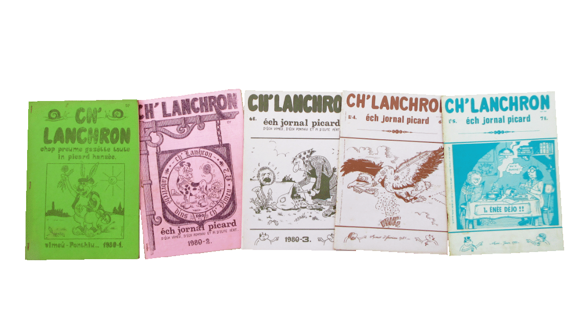 Couverture des numéros publiés en 1980-1981