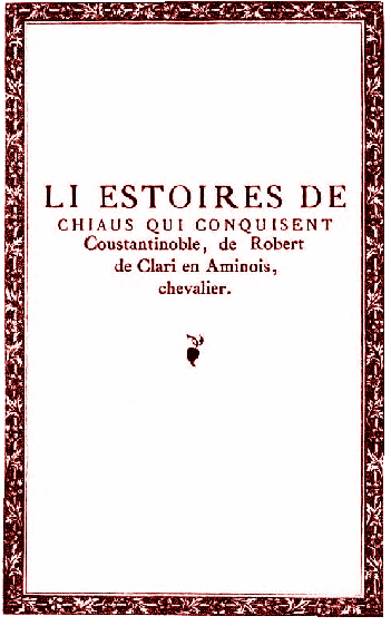 Robert de Clari